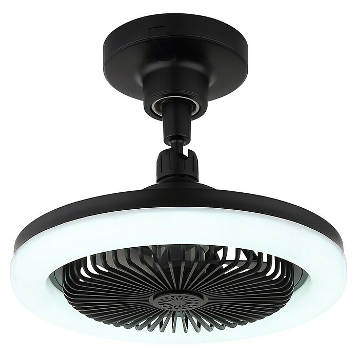 Globo Stropni ventilator Lidea  (Crna, Promjer: 258 mm, 20 W) | BAUHAUS