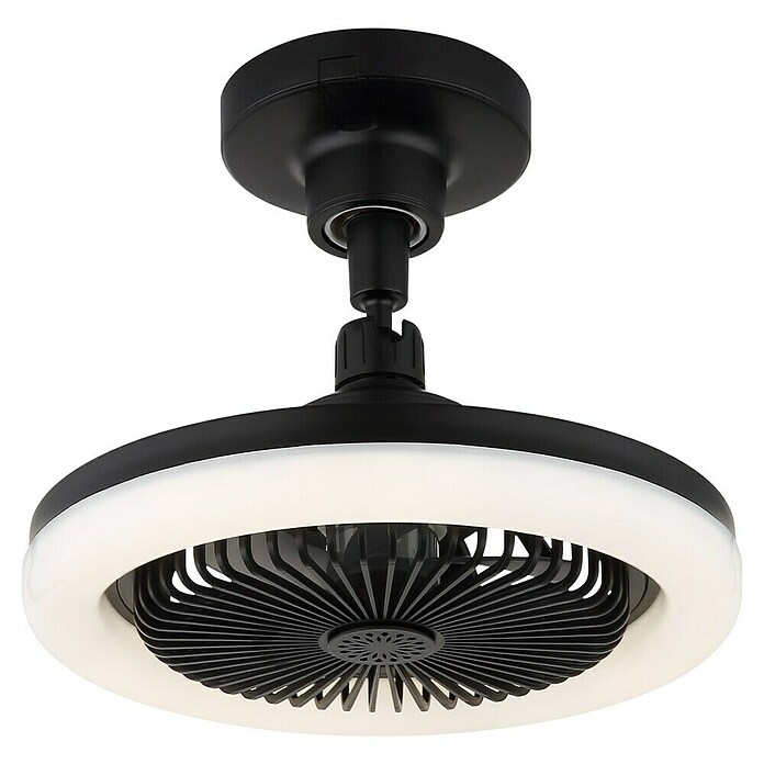 Globo Stropni ventilator Lidea  (Crna, Promjer: 258 mm, 20 W) | BAUHAUS