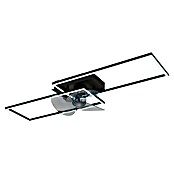 Globo Stropni ventilator Tatjana  (Crna, D x Š x V: 900 x 300 x 150 mm, 38 W) | BAUHAUS
