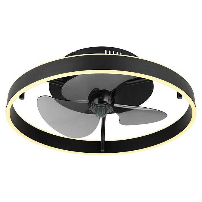Globo Stropni ventilator Conway  (Crna, Promjer: 500 mm, 40 W) | BAUHAUS