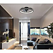 Globo Stropni ventilator Celeste  (36 W, Promjer: 500 mm, Crna) | BAUHAUS
