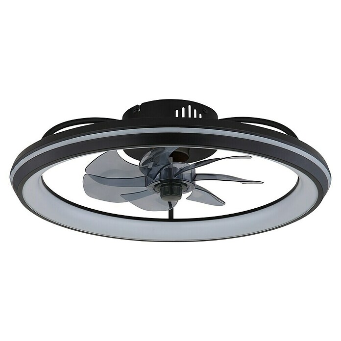 Globo Stropni ventilator Celeste  (36 W, Promjer: 500 mm, Crna) | BAUHAUS