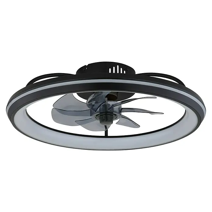 Globo Deckenventilator Celeste - 36 W, Durchmesser: 500 mm - Deckenventilator mit LED-Beleuchtung. Der moderne Ventilator sorgt für eine angenehme Kühlung und helles Licht in jedem Raum.