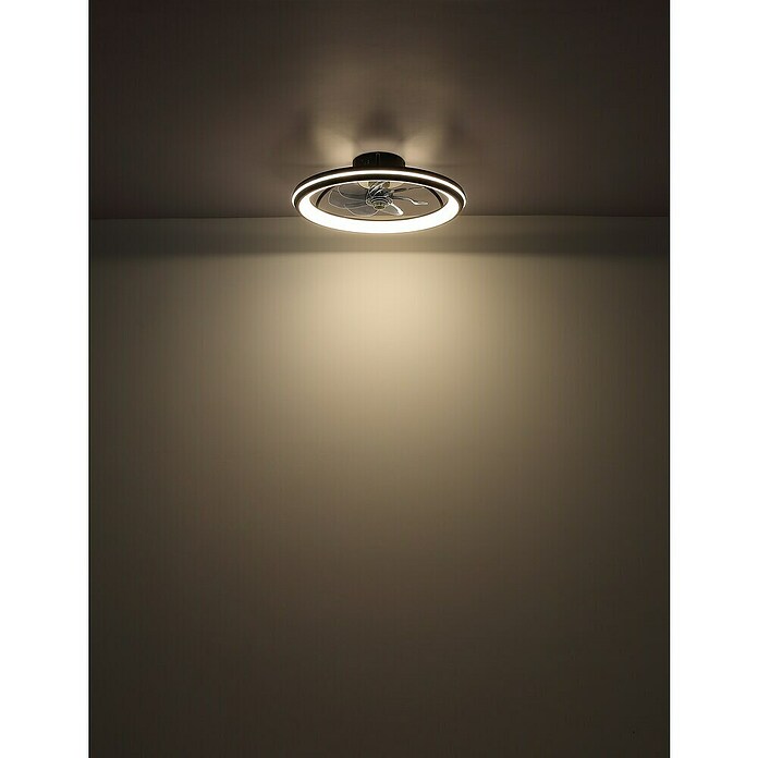 Globo Stropni ventilator Celeste  (36 W, Promjer: 500 mm, Crna) | BAUHAUS