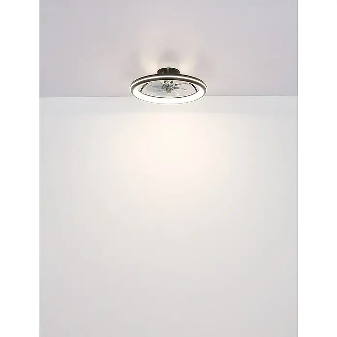 Globo Deckenventilator Celeste - 36 W, Durchmesser: 500 mm - Deckenventilator mit LED-Beleuchtung. Der Ventilator hat ein schlankes, modernes Design und sorgt für eine angenehme Kühlung.