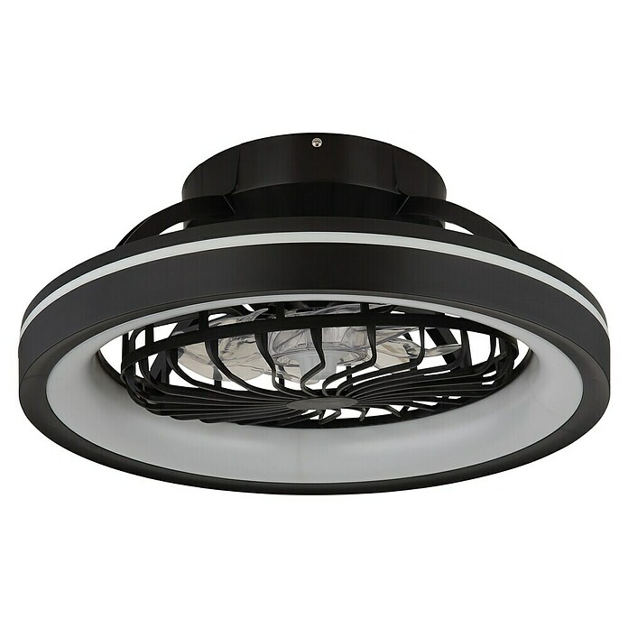 Globo Ventilador de techo Deanne (40 W, Diámetro: 480 mm, Negro mate) | BAUHAUS