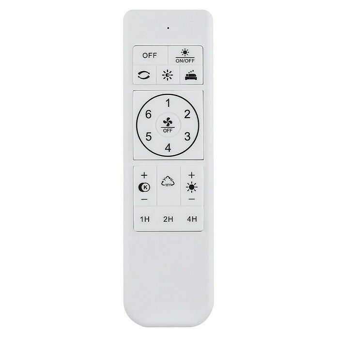 Globo Stropni ventilator Carney  (Bijela, Promjer: 450 mm, 40 W) | BAUHAUS
