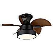 Globo Stropni ventilator Kari  (Crno - smeđa, 580 mm, 22 W) | BAUHAUS