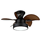 Globo Stropni ventilator Kari  (Crno - smeđa, 580 mm, 22 W) | BAUHAUS