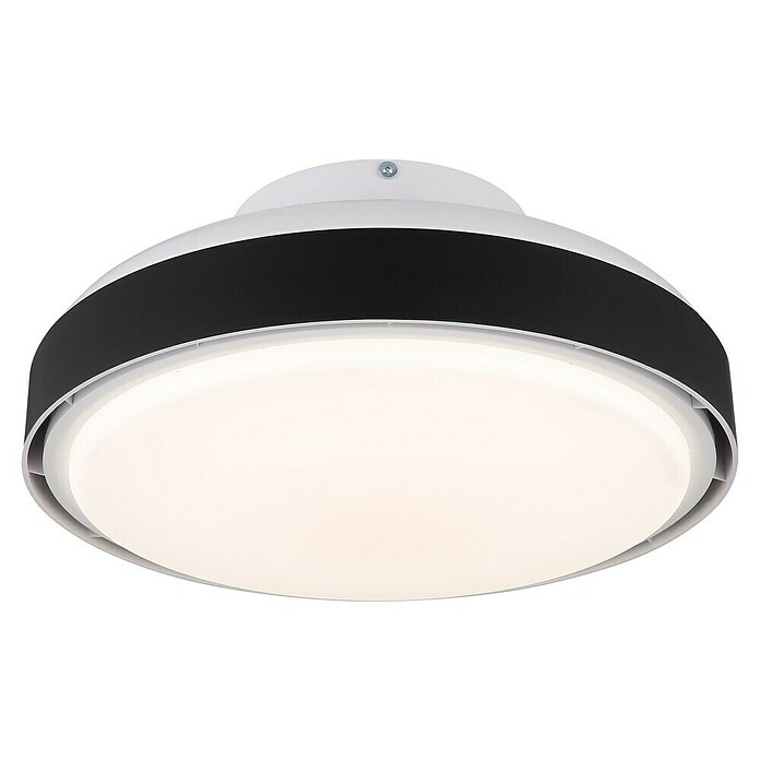 Globo Stropni ventilator Carney  (Bijelo - crna, Promjer: 450 mm, 40 W) | BAUHAUS