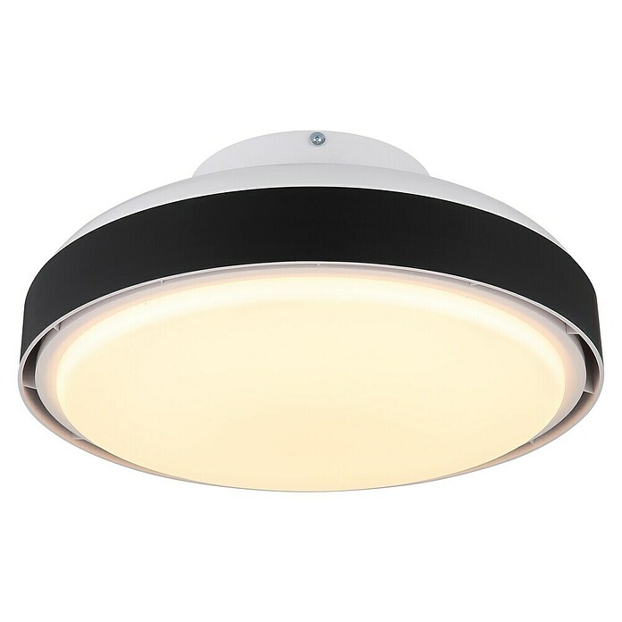 Globo Stropni ventilator Carney  (Bijelo - crna, Promjer: 450 mm, 40 W) | BAUHAUS