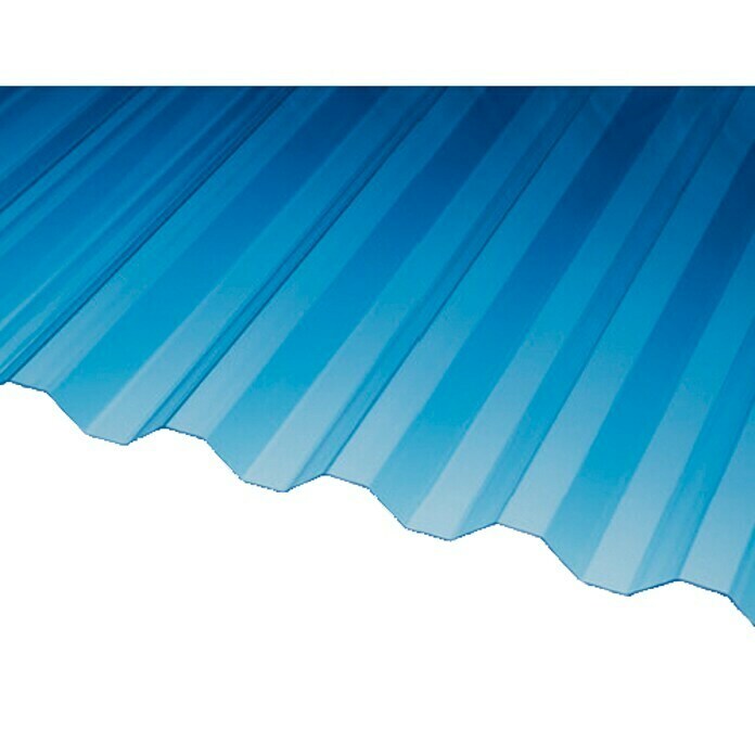 Plexiglas®-Wellplatte Resist (200 x 104,5 x 1,8 cm, 76/18 mm, Trapez)