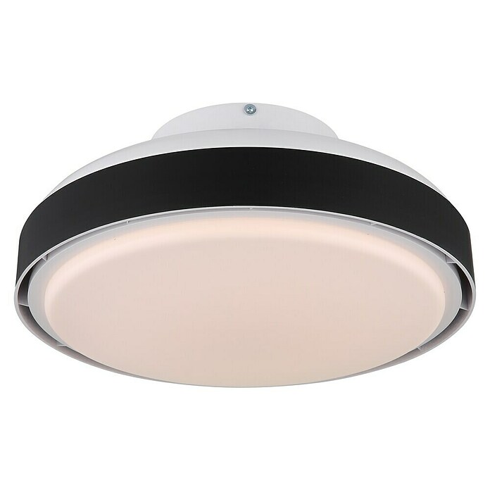 Globo Stropni ventilator Carney  (Bijelo - crna, Promjer: 450 mm, 40 W) | BAUHAUS