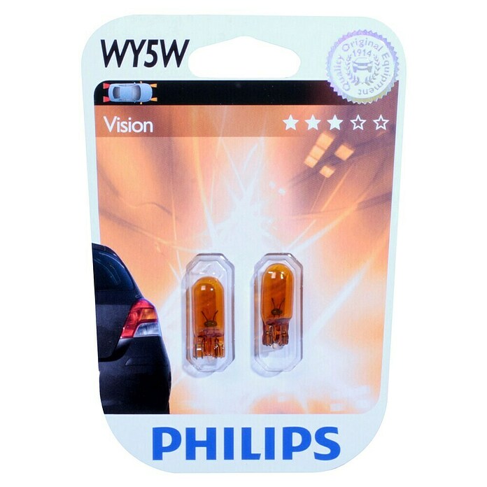 Philips Vision Knipperlichten WY5W (WY5W, 2 stk.)