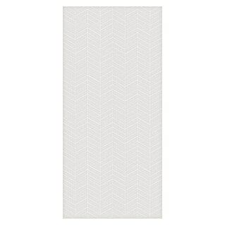 Bariperfil Revestimiento decorativo Corewall Chevron (258 x 102,3 cm, Gris)