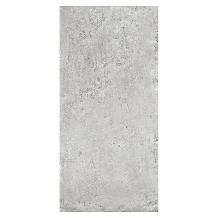 Bariperfil Panel de pared Corewall Urban - 258 x 102,3 cm, Gris - Textura de hormigón gris con sutiles variaciones en tono y superficie, que ofrece una estética moderna e industrial para fondos.