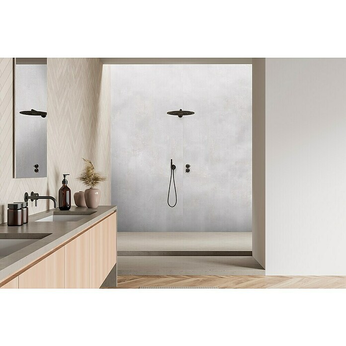 Bariperfil Revestimiento decorativo Corewall Concrete (258 x 102,3 cm, Gris) | BAUHAUS