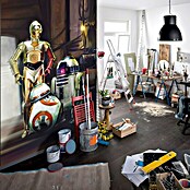 Komar Star Wars Fototapete Three Droids (4-tlg., 184 x 254 cm)