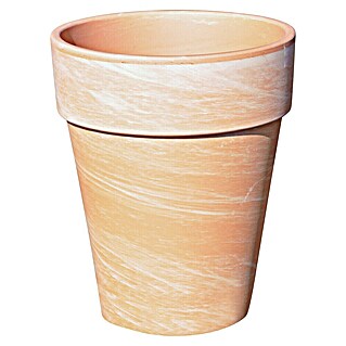 Pflanztopf XL (Außenmaß (Ø x H): 31 x 37 cm, Naturmaterialien, Terracotta)