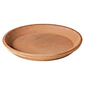Deroma White Garden Pflanzgefäß Montelupo Set (Terracotta, Ø x H: 33 x 28 cm, Tonweiß)