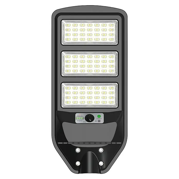Arte confort Lusna Farola LED - Altura: 51,1 cm, Blanco frío, Negro, IP54 - Una farola LED de energía solar, perfecta para iluminar áreas exteriores con energía ecológica.