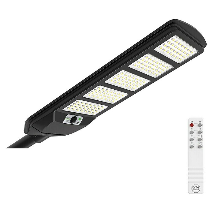 Arte confort Lusna Farola LED (Altura: 72,2 cm, Blanco frío, Negro, IP54) | BAUHAUS