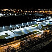 Arte confort Lusna Farola LED (Altura: 72,2 cm, Blanco frío, Negro, IP54) | BAUHAUS