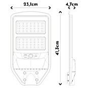 Arte confort Lusna Farola LED (Altura: 41,3 cm, Blanco frío, Negro, IP54) | BAUHAUS
