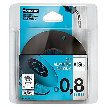 Gys Schweißdraht (Aluminium (AlSi5), Durchmesser: 0,8 mm, 0,5 kg)