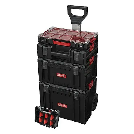 Proregal  Werkzeugkoffer QBRICK® Komplettset Trolley, Werkzeugkasten und -Koffer & Sortientskasten