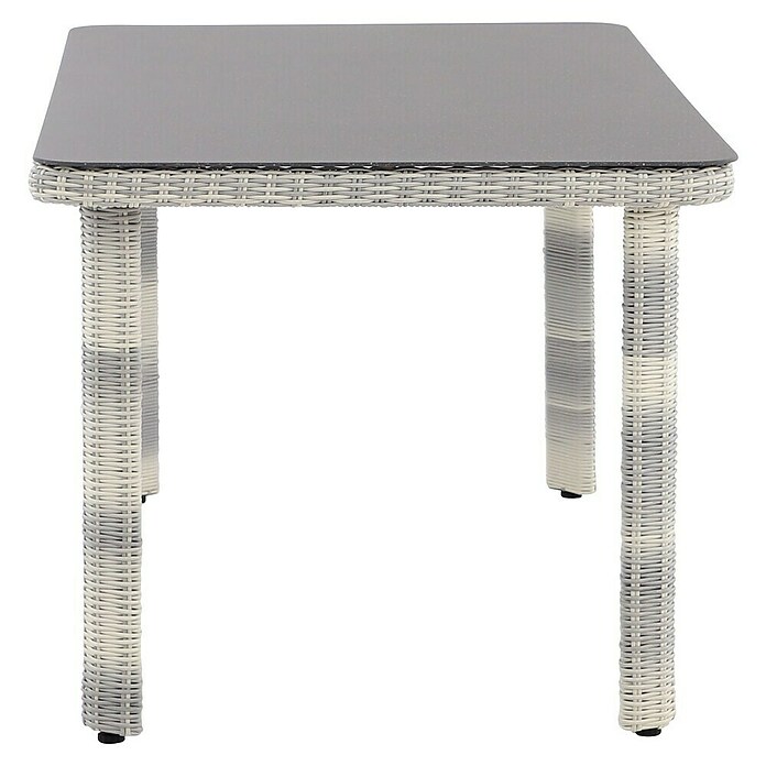 Conjunto de muebles Lodrino (6 pzs., Aluminio/Olefin, Beige/Gris) | BAUHAUS