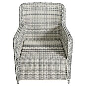 Conjunto de muebles Lodrino (6 pzs., Aluminio/Olefin, Beige/Gris) | BAUHAUS
