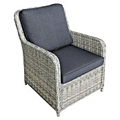 Conjunto de muebles Lodrino (6 pzs., Aluminio/Olefin, Beige/Gris) | BAUHAUS
