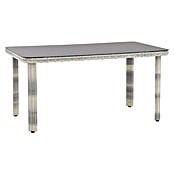 Conjunto de muebles Lodrino (6 pzs., Aluminio/Olefin, Beige/Gris) | BAUHAUS