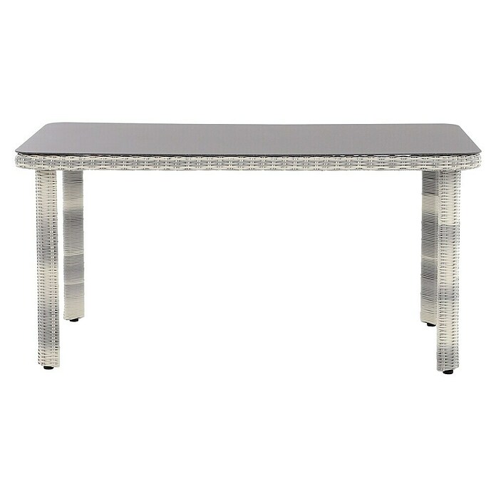 Conjunto de muebles Lodrino (6 pzs., Aluminio/Olefin, Beige/Gris) | BAUHAUS