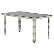 Conjunto de muebles Lodrino (6 pzs., Aluminio/Olefin, Beige/Gris) | BAUHAUS