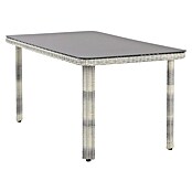 Conjunto de muebles Lodrino (6 pzs., Aluminio/Olefin, Beige/Gris) | BAUHAUS