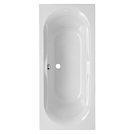 Ottofond Badewanne Bali (180 x 80 cm, Sanitäracryl, Weiß)