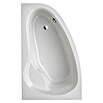 Ottofond Eckbadewanne Mauritius B (Linksseitig, 175 x 110 cm, Sanitäracryl, Weiß)