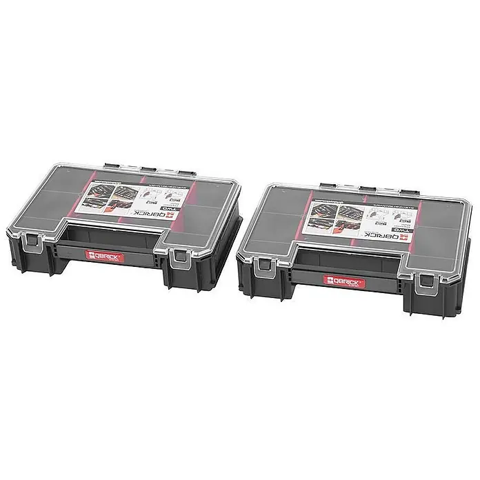 Proregal Werkzeugkoffer QBRICK® Set-Werkzeugkasten mit 2 Sortimentskasten - 