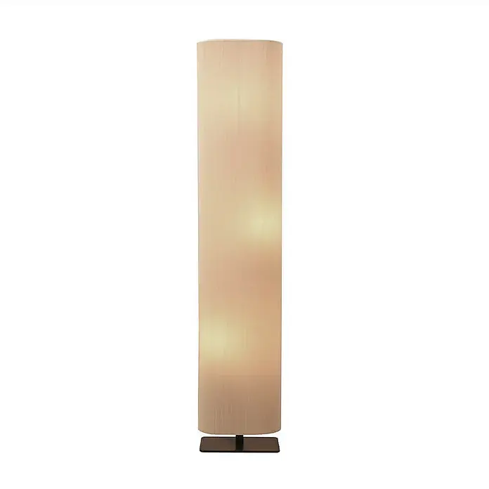 Home Deluxe Stehleuchte SUKO - 60 W, Höhe: 120 cm, Schwarz, Beige, E27