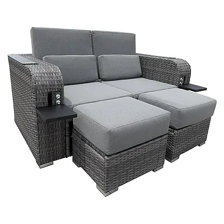 Home Deluxe  Strandstuhl HOLBY inkl. Regenabdeckung