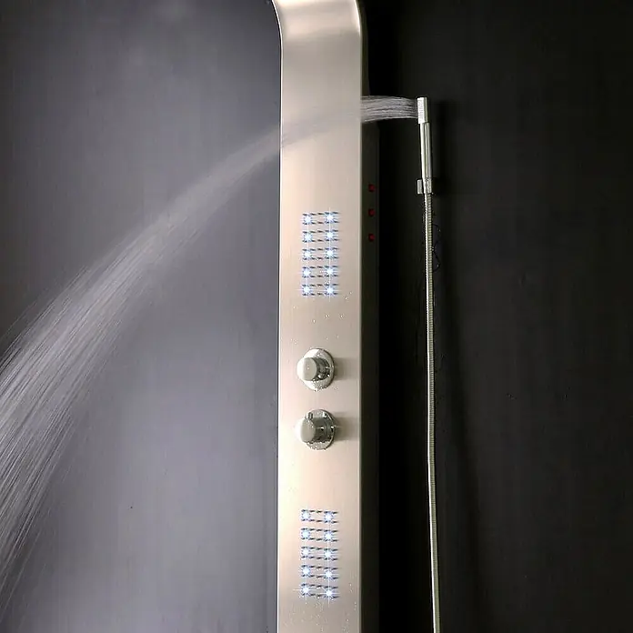 Home Deluxe Duschpaneel ORINOCO - Silber