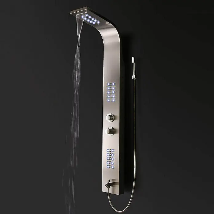 Home Deluxe Duschpaneel ORINOCO - Silber