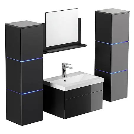 Home Deluxe  Waschbecken-Set WANGEROOGE XL
