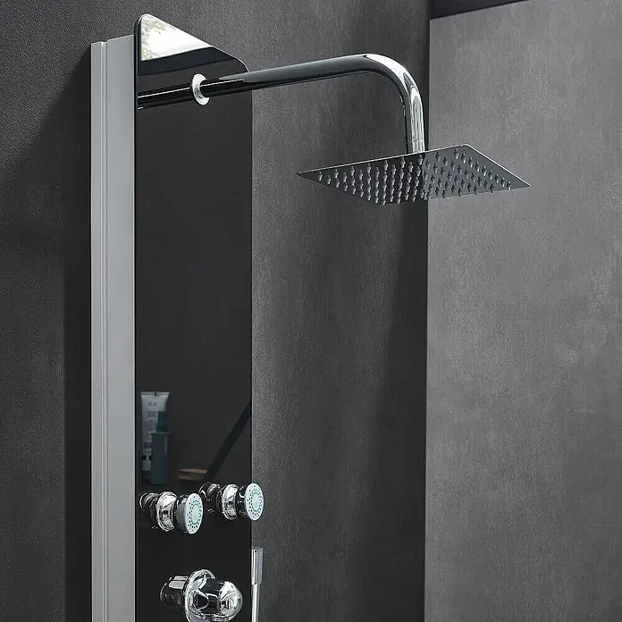Home Deluxe Duschpaneel DIVE - Schwarz