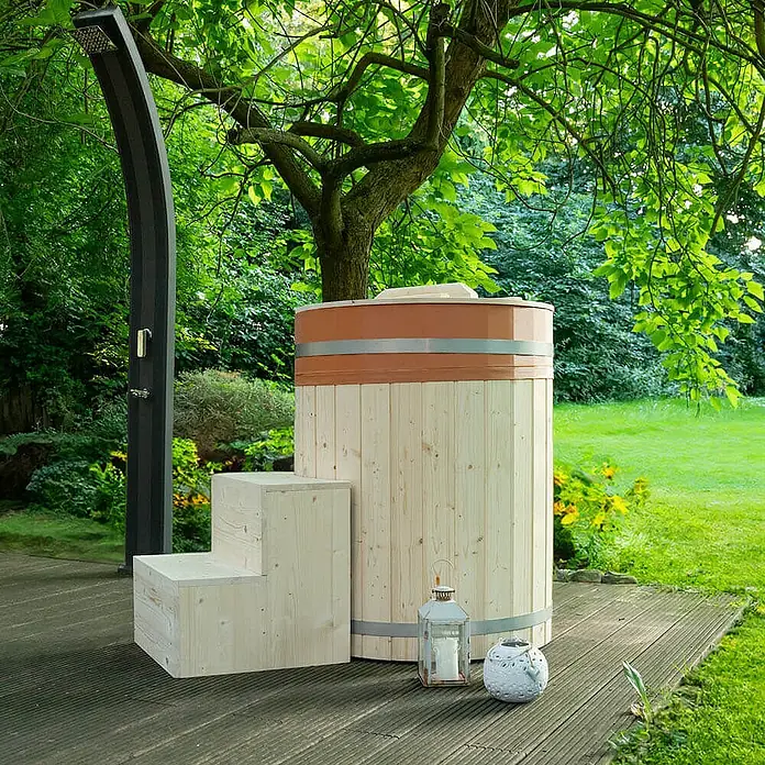 Home Deluxe Hot Tub ARUM - Natur