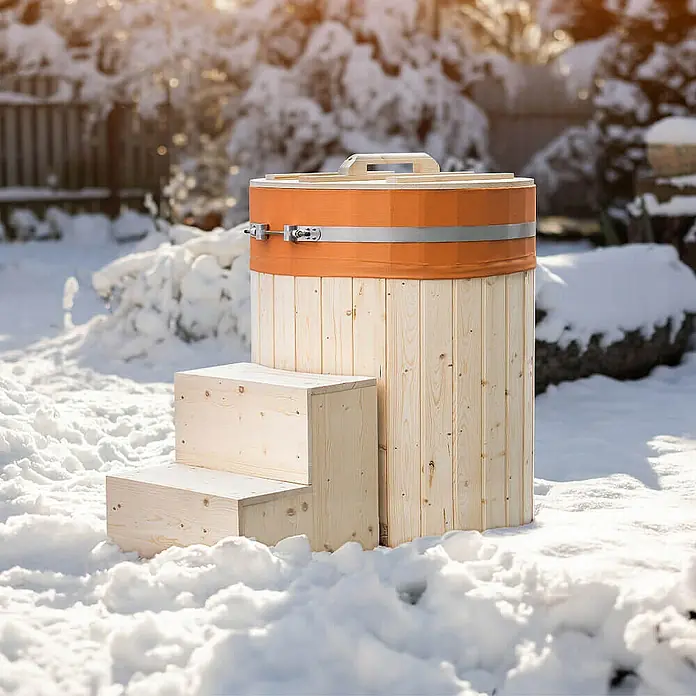 Home Deluxe Hot Tub ARUM - Natur