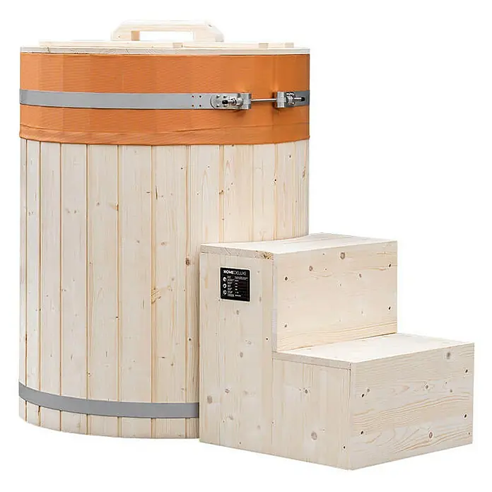 Home Deluxe Hot Tub ARUM - Natur