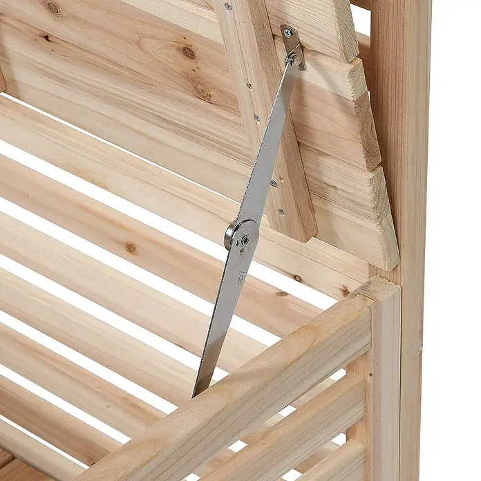 Home Deluxe Sichtschutzelement ORELIA - Holz, Braun